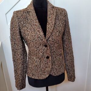 Women's Brown Tweed Jacket